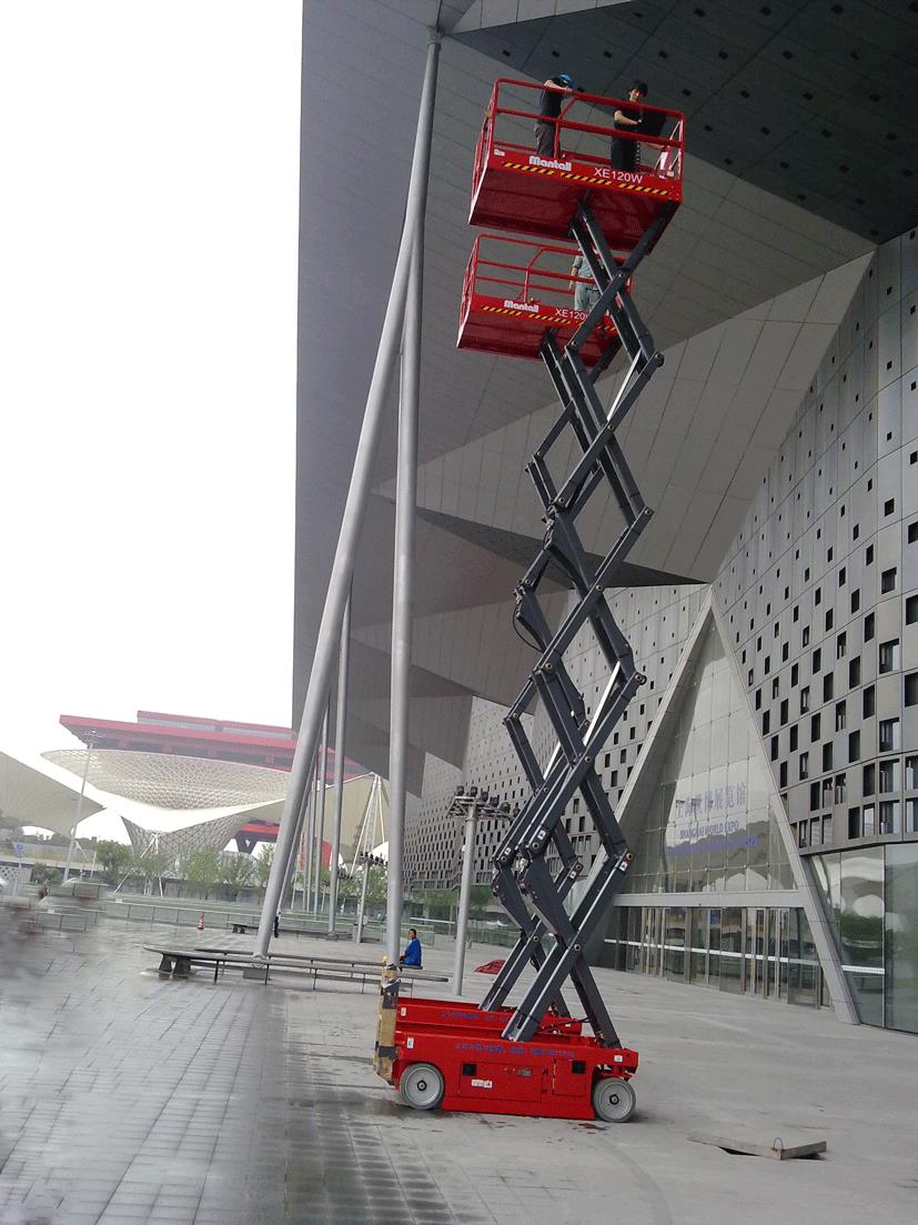 12 Metre Akülü Makaslı Platformlar