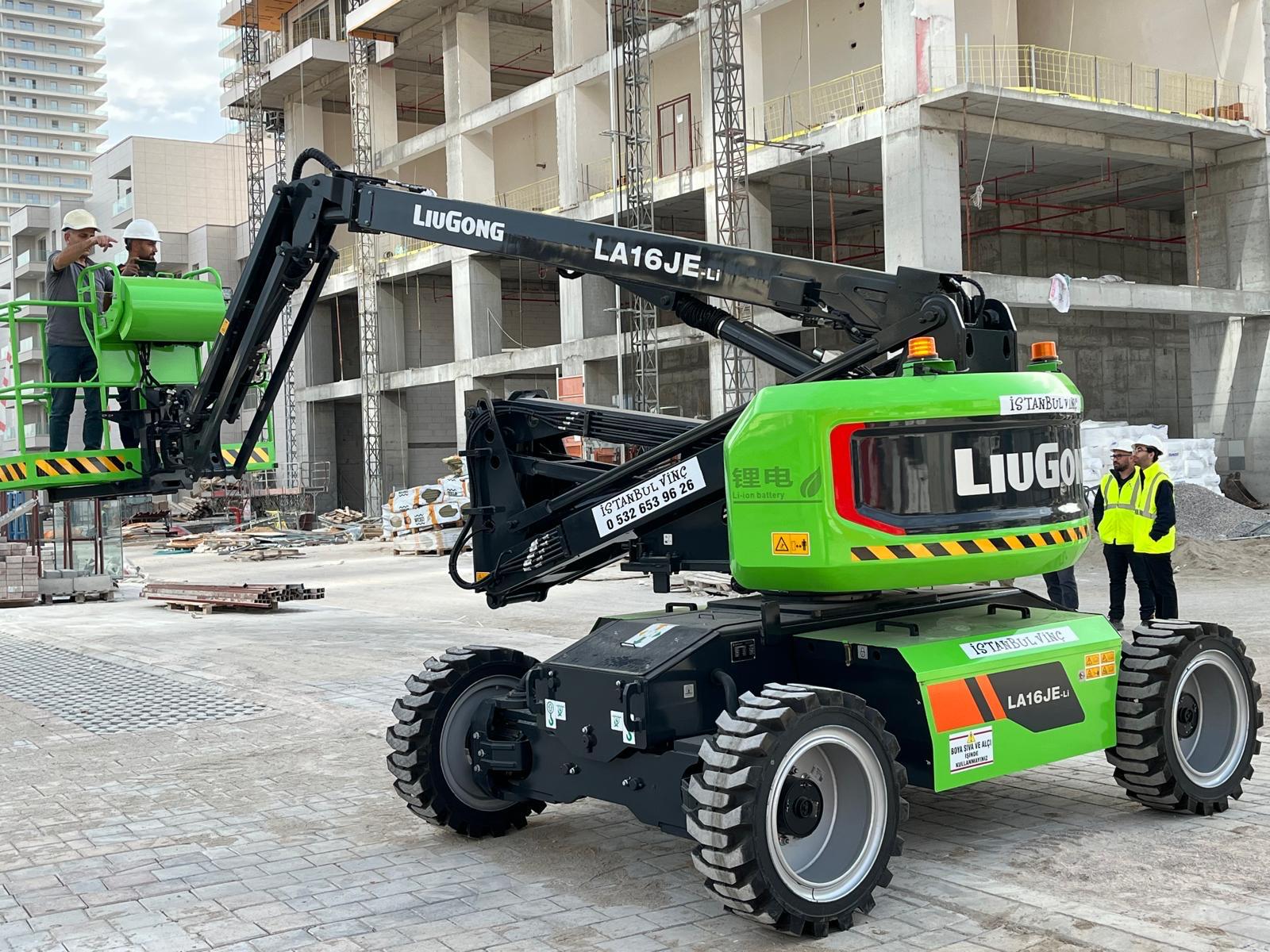 16 m Eklemeli Platform